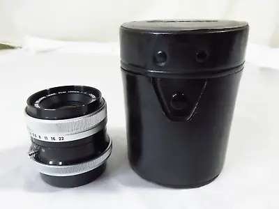 SUPER CLEAN! Canon FLM BELLOWS 100MM 1:4.0 Lens / W/ Canon Case / #11511 • $75