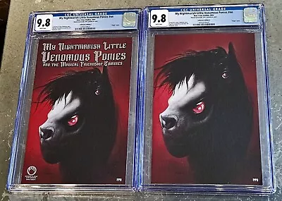 Set Of 2-My Nightmarish Little Venomous Ponies CGC 9.8/9.8 Selfaware Variant /10 • $899