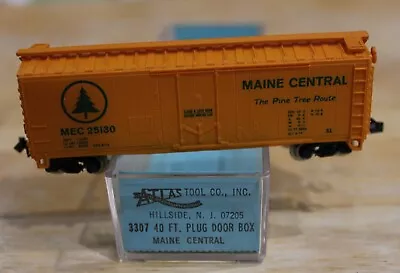 N Scale Atlas 40' Plug Door Box Car Maine Central • $10