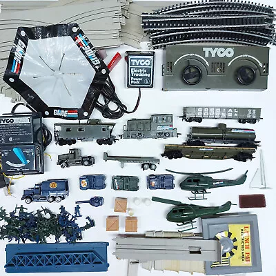 1983 Gi Joe Electric Train & Trucking High Adventure Battle Set Parts Lot Tyco • $5.95