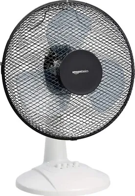 3-Speed Oscillating 20 Inch Table Desk Fan With Tiltable Head 40 • £28.99