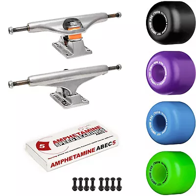 Old School Skateboard Independent Trucks And Powell Peralta Mini Cubic Wheels • $85.95