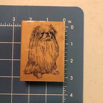 Japanese Chin Dog - #24070 Puppy - Stamp Gallery Rubber Stamp 2.25 X 3 Inches • $5.79