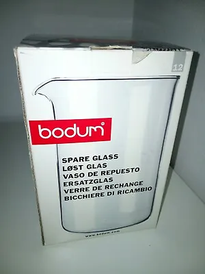 £12.30 • Buy Bodum - Spare Glass - Large 12 Cup - New In Opened Box