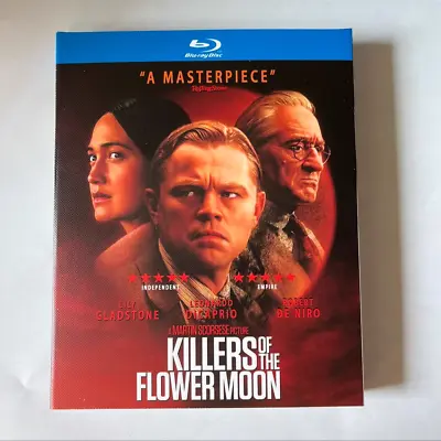 Killers Of The Flower Moon (2023) Blu-ray BD Movie All Region 1 Disc Boxed • $13.89