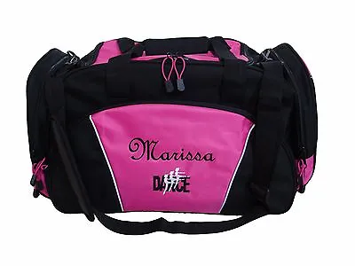 Personalized Embroidered Duffel Bag Large Dance Ballet Competition Dancers Jazz • $45