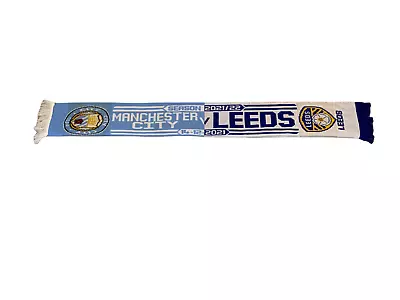 Manchester City V Leeds United Football Scarf • £2.99