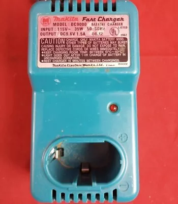 Genuine Makita DC9000 9.6V 1.5A Fast Charging Battery Charger Only  • $19.99