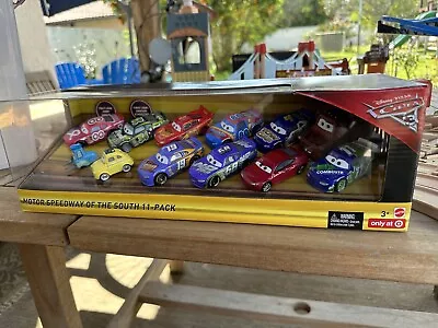Disney Cars Motor Speedway Of The South 11 Pack Target Exclusive • $130