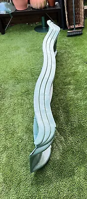 £75 • Buy Children's Garden Slide - Kids Long Wavy Outdoor Green Slide (7.5ft/230cmSlide)