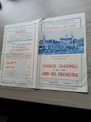 Variety Theatre Programme 1949southend On Seacharles Shadwell+ Orchestra • £8