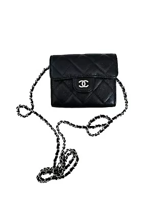 Chanel CC Card Holder On Chain • $2100