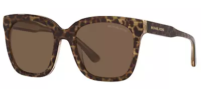 Authentic MICHAEL KORS Sunglasses MK 21633-91773 Brown Leopard W/Brown 52mm*NEW* • $58.21