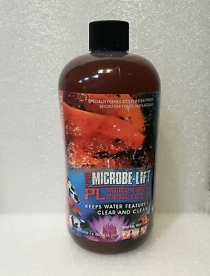 Microbe-Lift PL  16 Oz   Water Clarifier • $14.99