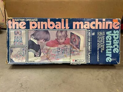 Vintage 1975 BoToy Space Venture The Pinball Machine - Vintage Pinball Machine • $49.49