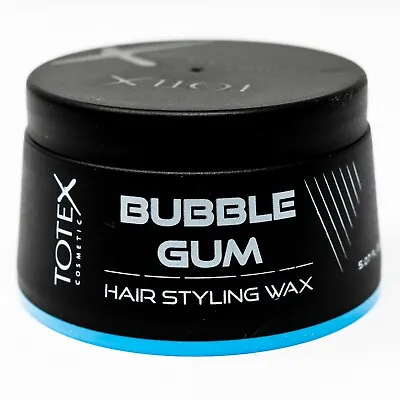 TOTEX Hair Styling Bubblegum Scent Wax Wet Look Formula Blue 150 Ml • £6.49