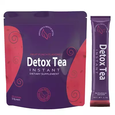 Iaso Fruit Punch Instant Detox Tea 25 Sachets Cleanser For Weight • $30