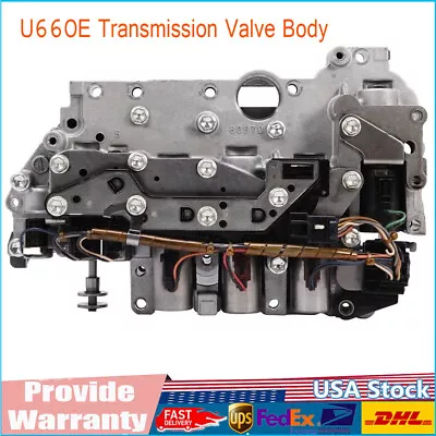 Transmission Valve Body U660E W/ 7 Solenoid For Toyota Camry Lexus RX350 6-Speed • $320.36