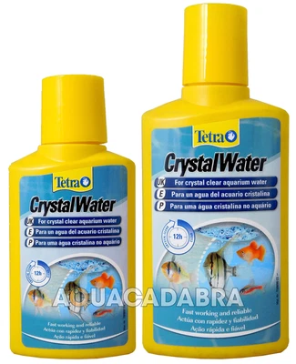 £8.29 • Buy Tetra Aquarium Crystal Water Fish Treatment 100ml 500ml Clears Water