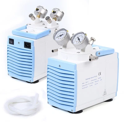 $234.65 • Buy Lab Vacuum Pump, Filtration/Distillation/Drying Oil Free Diaphragm Vacuum Pump