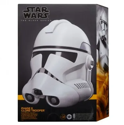 Star Wars The Black Series Premium Electronic Helmet - Phase II Clone Trooper • $269.99