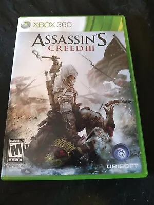 $4.80 • Buy Assassin's Creed III Microsoft Xbox 360 Ubisoft Havok Gameware Adobe Flash