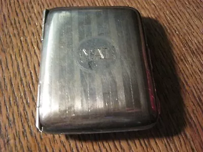 Antique/Vintage Sterling Silver Calling Card/ Cigarette Case Very Unusual Old • $100