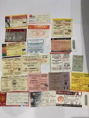 19 Manchester United Match Tickets Many Big Match - You Choose • £4.39