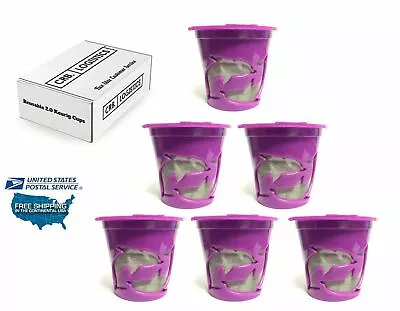 6 Pack K-Cup Reusable Replacement Coffee Filter Refillable Holder Pod For Keurig • $9.39