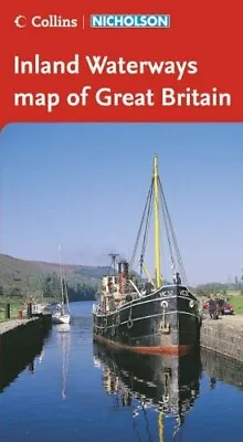 £6.81 • Buy Collins/Nicholson Inland Waterways Map Of Great Britain (Waterways Guide), Very 