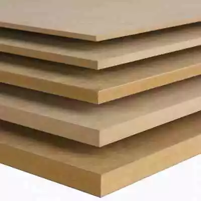 Square MDF Boards Small & Large 12 & 18mm Thick Various Sizes • £5.99