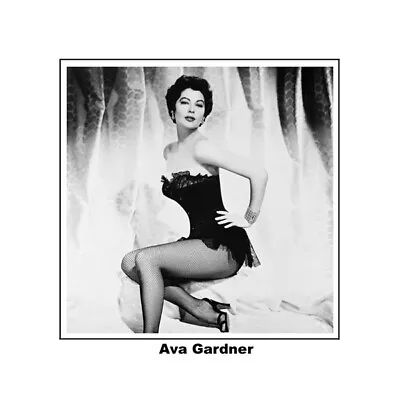 £9.49 • Buy Ava Gardner Sexy In Tights And Basque Pin-up Pose 8x10 Photo