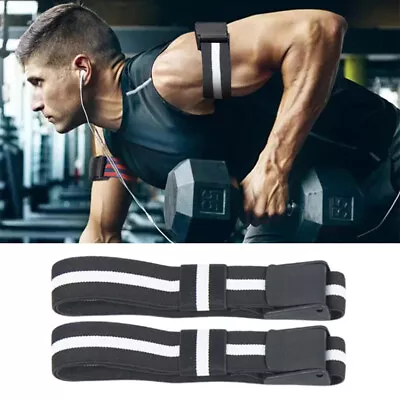 BFR Occlusion Bands Muscle Growth Resistance Bands Elastic Fitness Gym Equipment • $11.19