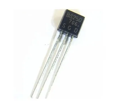 5Pcs BS250 P Channel MosFET TO-92 New • $3.87