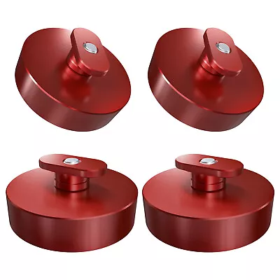 BEVINSEE For Corvette Jack Jacking Lift Pads Puck For C5 C6 C7 GS Z06 ZR1 C8 Red • $36