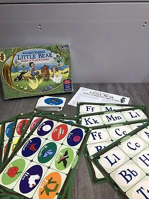 Maurice Sendak's Little Bear Make-a-Match Game Cadaco Card Game Missing 1 Mat A5 • $30