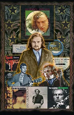Van Morrison Tribute Poster - 11x17  - Vivid Colors! • $15