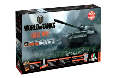 $13.28 • Buy 1/35 World Of Tanks ChineseType-59 Tank Model Kit W/Bonus Codes Italeri ITA36508