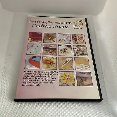 Card Making Techniques DVD Crafters Studio By Create And Craft • £2.50