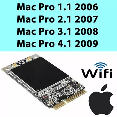 Apple Mac Pro 2009 2010 4.1 To 5.1 WIFI Wireless Card BCM94322MC 825-7215-A  • £19.86