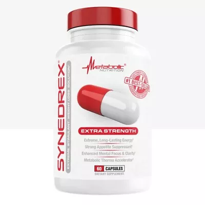 Metabolic Nutrition Syndrex Extra Strength 60 Caps Exp 01/26 • $45