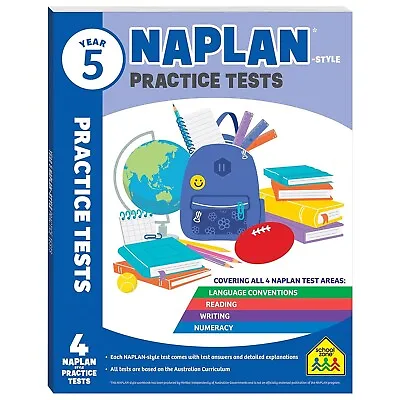 Year 5 NAPLAN*-style Practice Tests - AU • $9.69