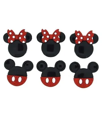 Glitter Minnie And Mickey Mouse/ Disney /Jesse James ~ Dress It Up • $3.49