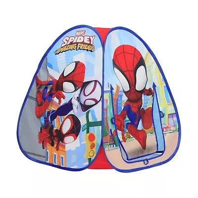 Marvel Spidey & His Amazing Friends Classic Hideaway Pop-Up Play Tent Playhut • $32.39