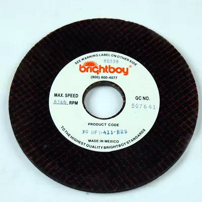 6 X 1/4 X 1-1/4 Polishing / Grinding Wheel- 30 Hfy-411-2rs (f-2-8-4) • $14.44