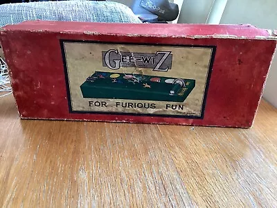 £40 • Buy Vintage 1920s Metal Gee Wiz Horse Racing Game