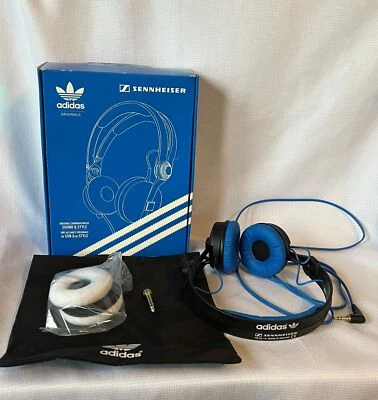 $450 • Buy Sennheiser X Adidas Originals HD 25-1-II Wired DJ Headphones (504260) W/ Box
