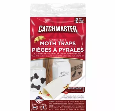 Catchmaster 812SD  Moth Glue Trap Food & Pantry 6 Traps • $21.95