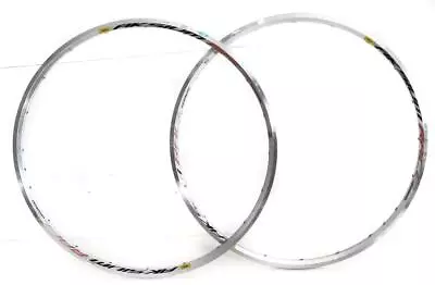 2 QTY Mavic Aksium Race 20 H Road Bike Rims 700c Double Walled Aluminum New Blem • $54.97