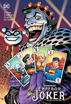 SUPERMAN: EMPEROR JOKER THE DELUXE EDITION DM Variant HARDCOVER DC Comics HC • $49.98